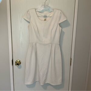 Enfocus Studio Cream Mini Dress size Medium